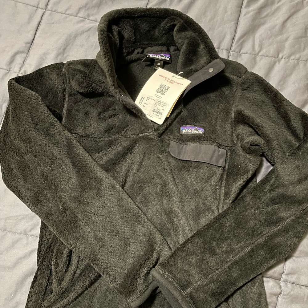 Womens XS Patagonia black fleece